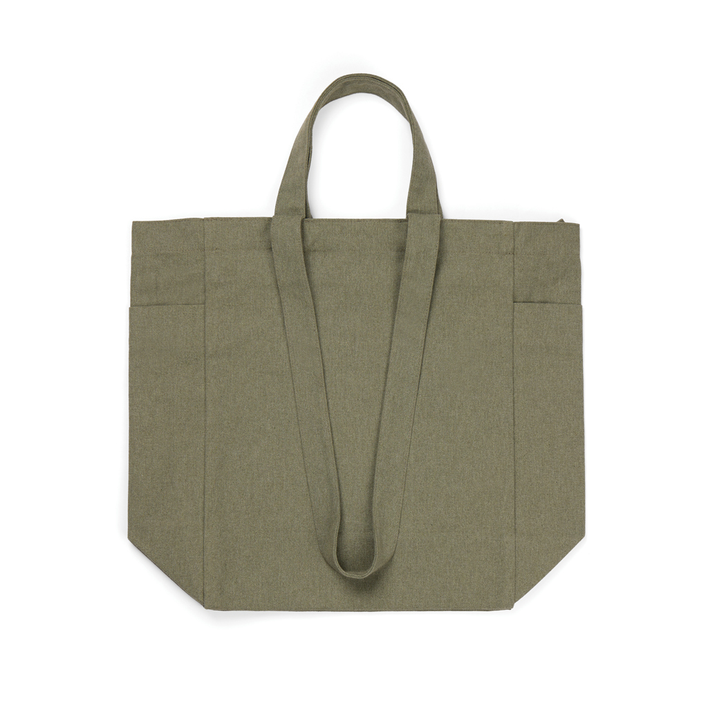 VINGA Hilo AWARE™ Tasche mit Reißverschluss aus rec. Canvas