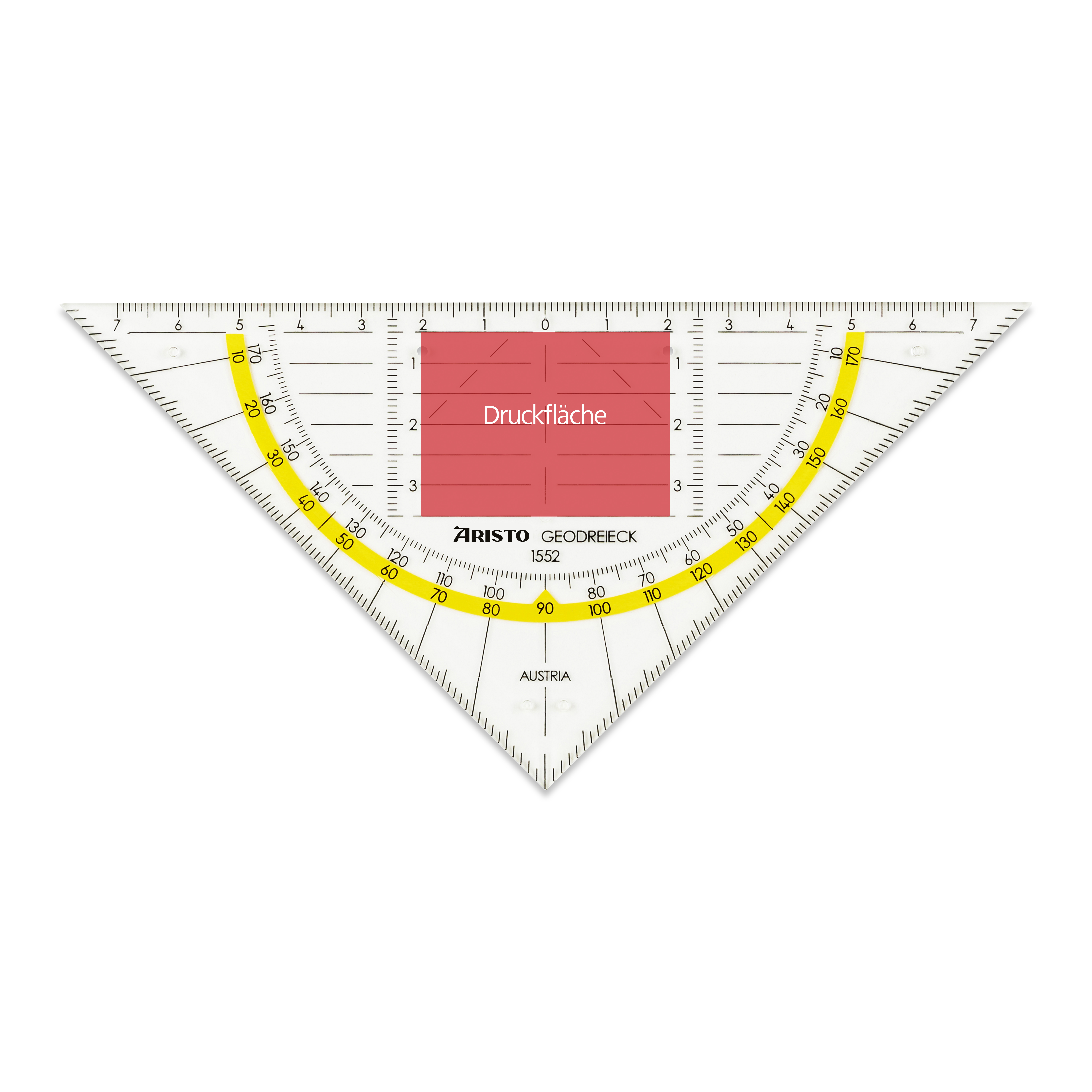 Geodreieck® 16 cm, Made in Austria