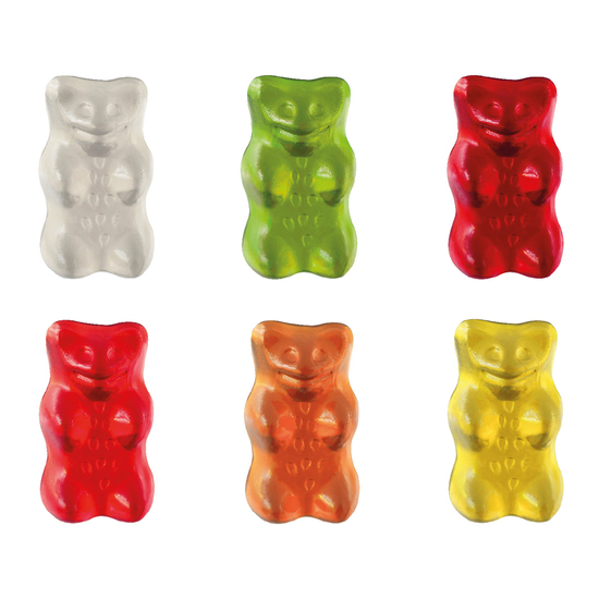 HARIBO Mini Goldbären Werbetüte, Inhalt: HARIBO Mini Goldbären bunt gemischt ca. 6,5 g