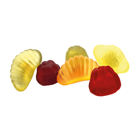 BIO Mini Früchte vegan Werbetüte, Inhalt: Vegane BIO Mini Früchte ca. 10 g