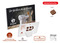 Countdown-Eventkalender Tischkalender, Inhalt: Callebaut Vollmilch Schokolade Kalender ca. 60 g