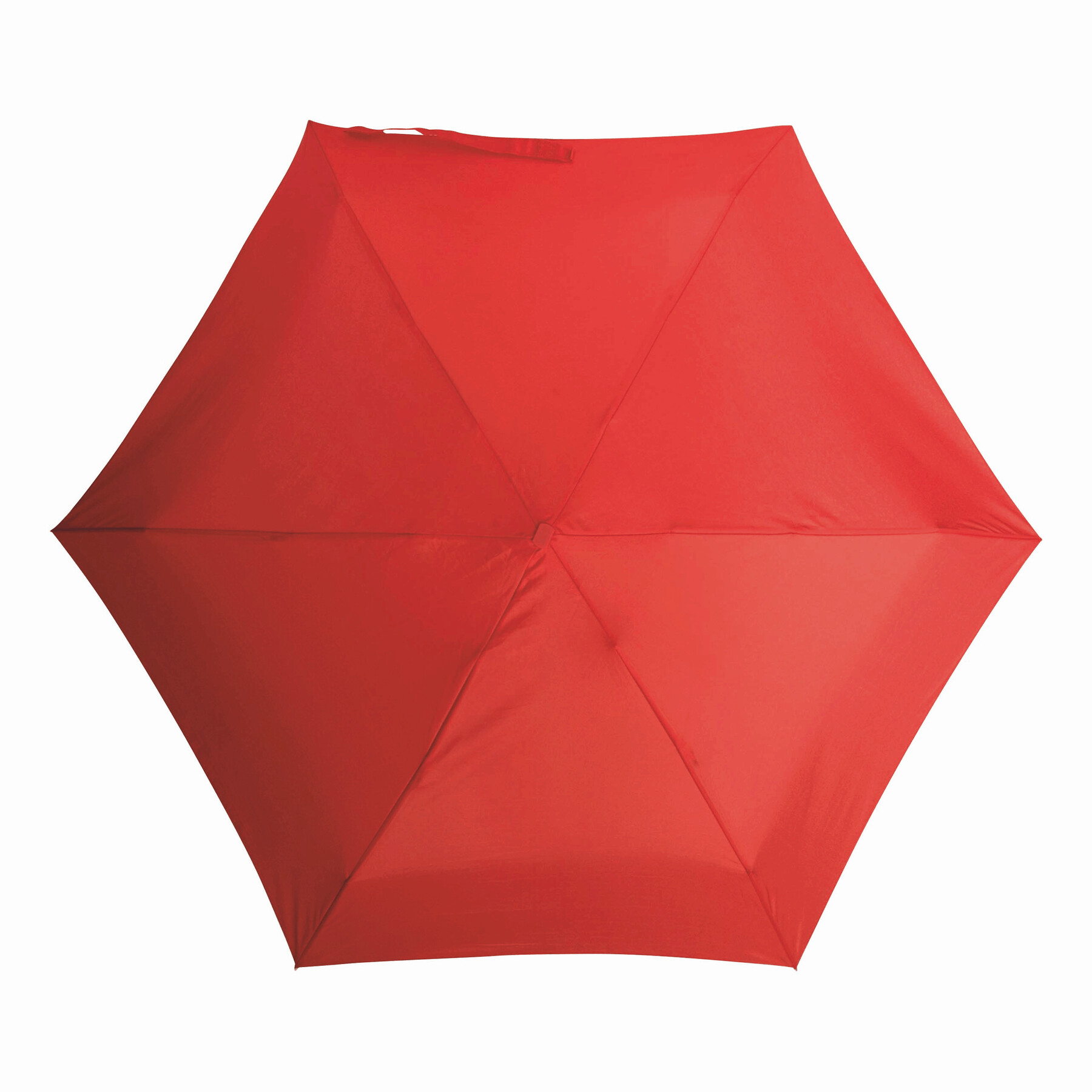 Aluminium-Mini-Taschenschirm POCKET, rot