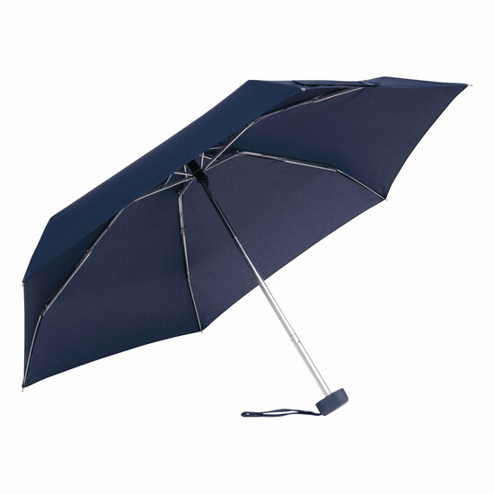 Aluminium-Mini-Taschenschirm POCKET, marineblau