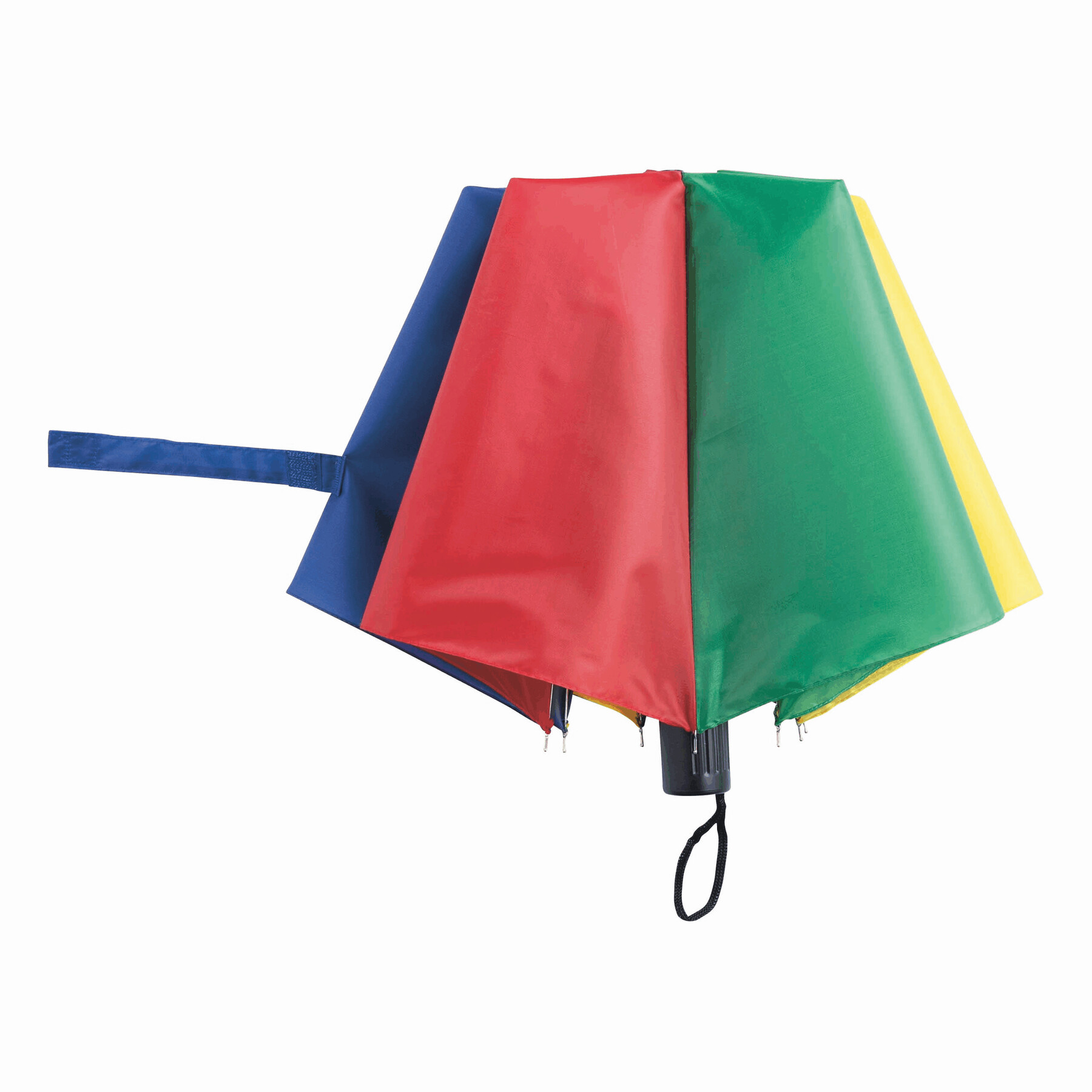 Taschenschirm REGULAR, blau, gelb, grün, rot