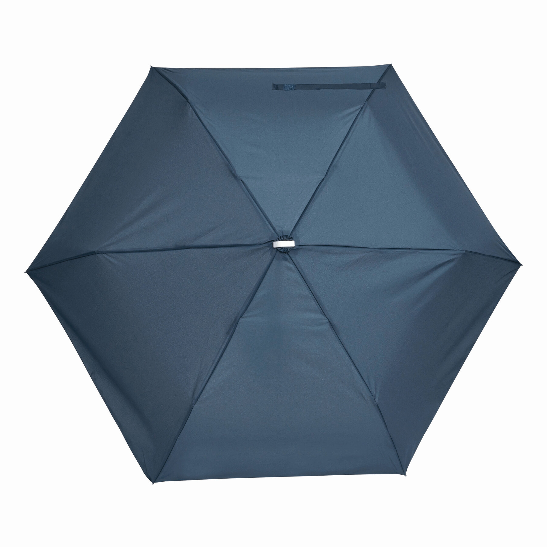 Flacher Mini-Taschenschirm FLAT, marineblau