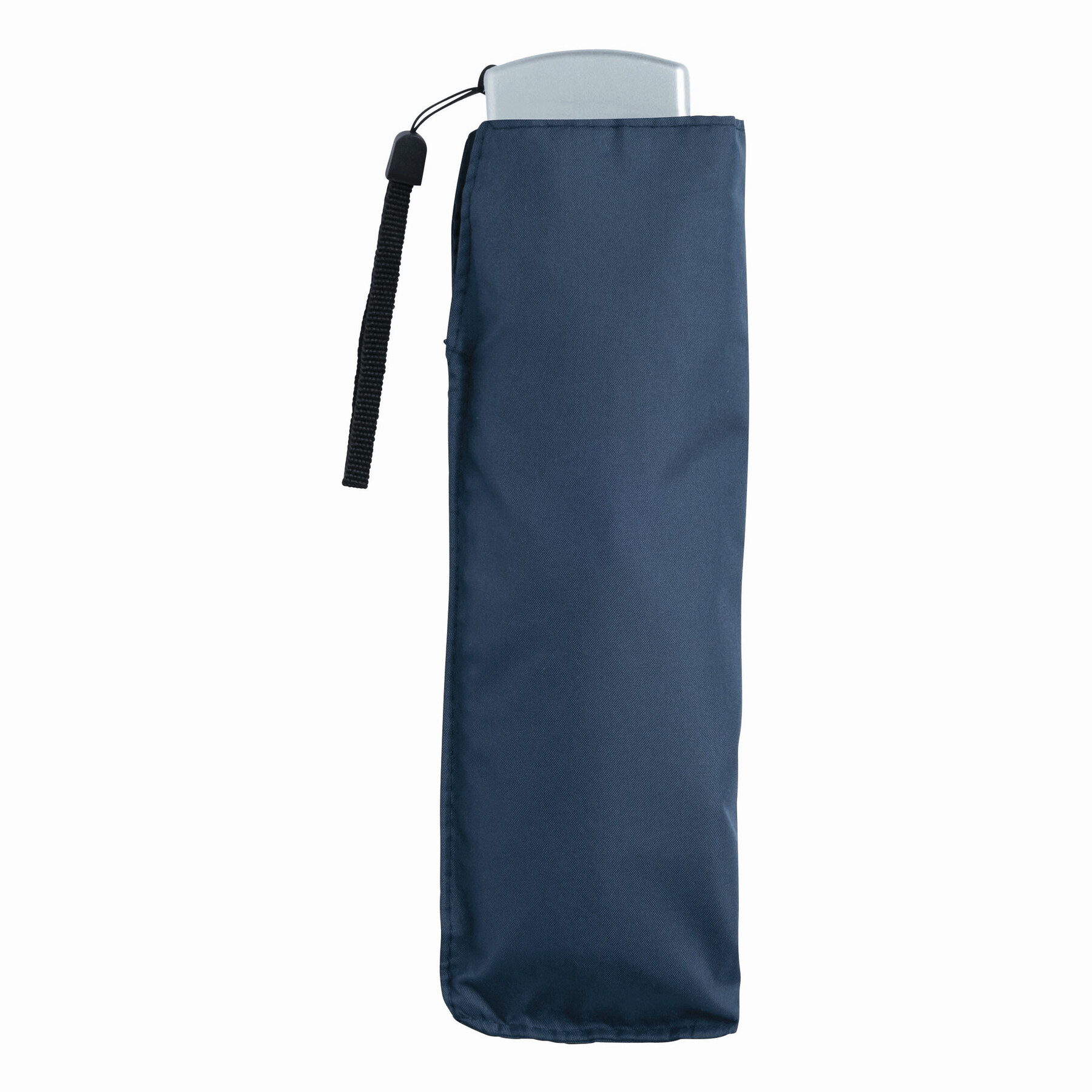 Flacher Mini-Taschenschirm FLAT, marineblau