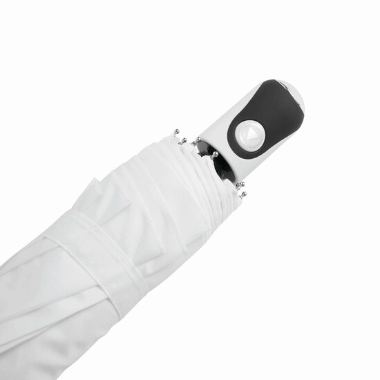 Automatik-Taschenschirm COVER, weiß