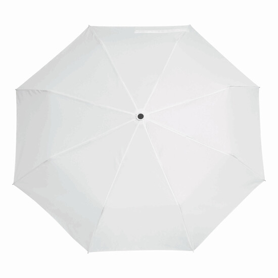 Windproof-Taschenschirm BORA, weiß