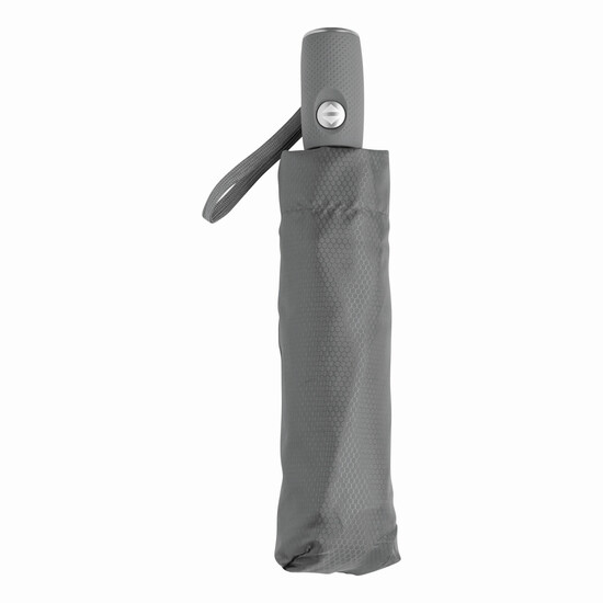 Vollautomatischer Windproof-Taschenschirm ORIANA, grau