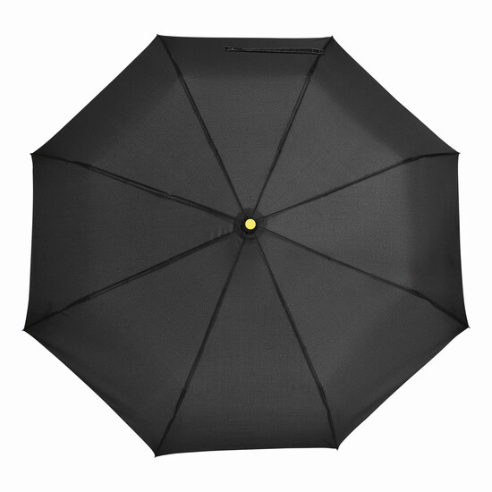 Vollautomatischer Windproof-Taschenschirm STREETLIFE, gelb, schwarz