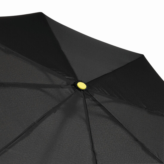 Vollautomatischer Windproof-Taschenschirm STREETLIFE, gelb, schwarz