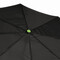 Vollautomatischer Windproof-Taschenschirm STREETLIFE, hellgrün, schwarz