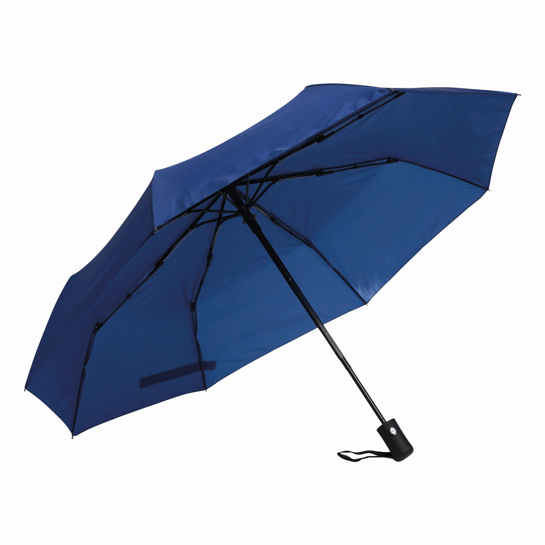 Vollautomatischer Windproof-Taschenschirm PLOPP, blau