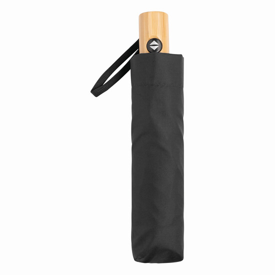 Vollautomatischer Windproof-Taschenschirm CALYPSO, schwarz