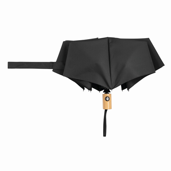 Vollautomatischer Windproof-Taschenschirm CALYPSO, schwarz