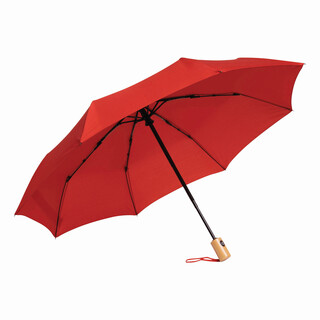 Vollautomatischer Windproof-Taschenschirm CALYPSO, rot