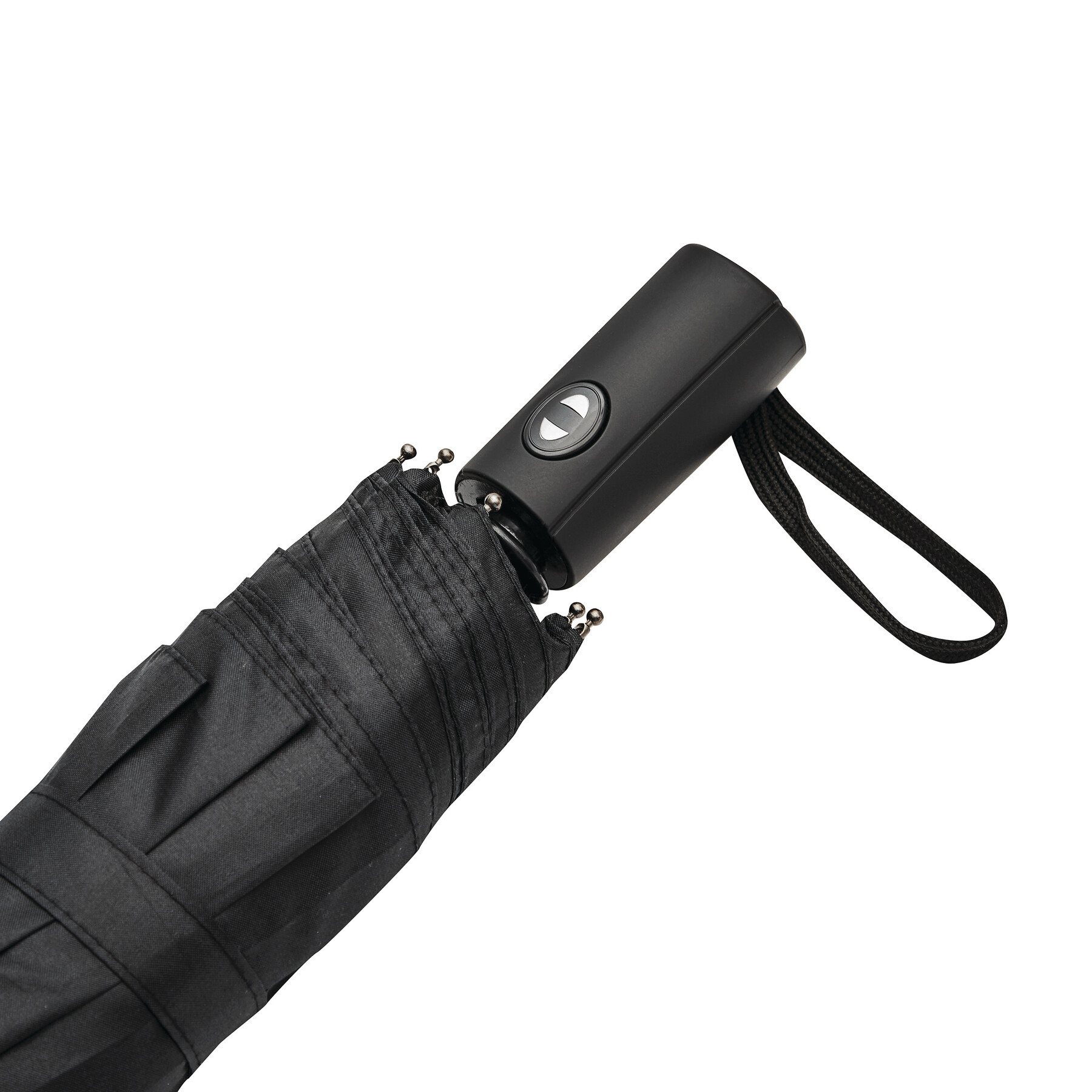 Vollautomatischer Windproof-Taschenschirm MISTRAL, schwarz