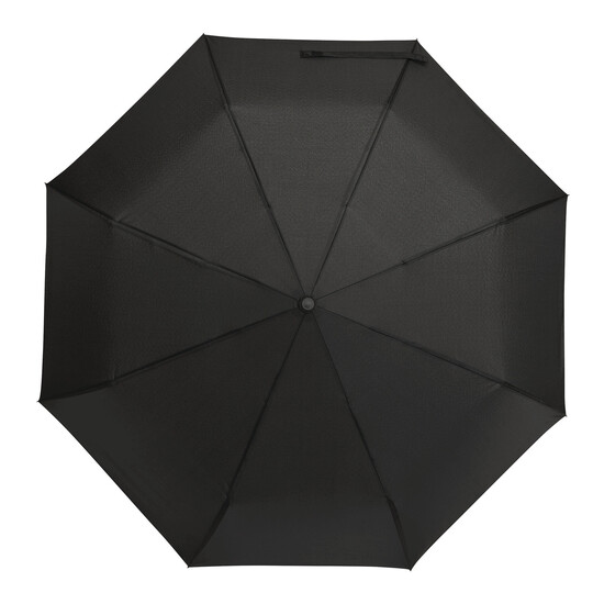 Vollautomatischer Windproof-Taschenschirm SCIROCCO, schwarz