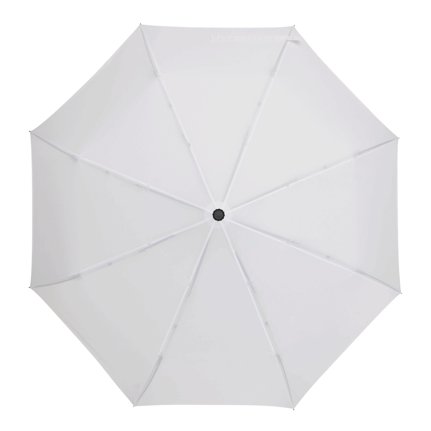 Vollautomatischer Windproof-Taschenschirm SCIROCCO, weiß