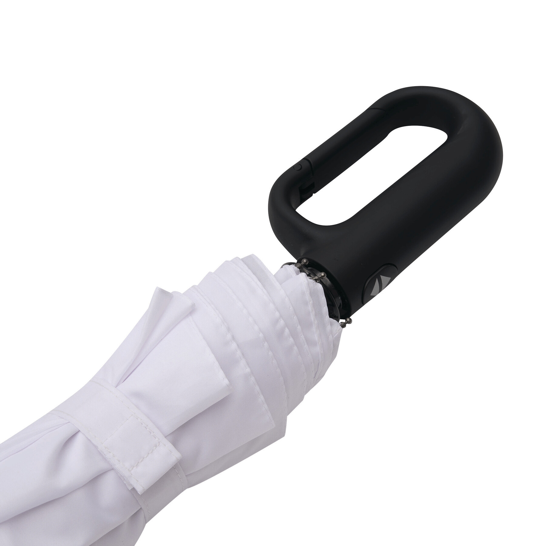 Vollautomatischer Windproof-Taschenschirm SCIROCCO, weiß