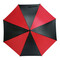 Automatischer Stockschirm DISCO, rot, schwarz