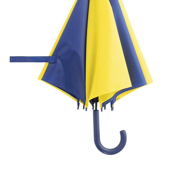 Automatischer Stockschirm DISCO, blau, gelb