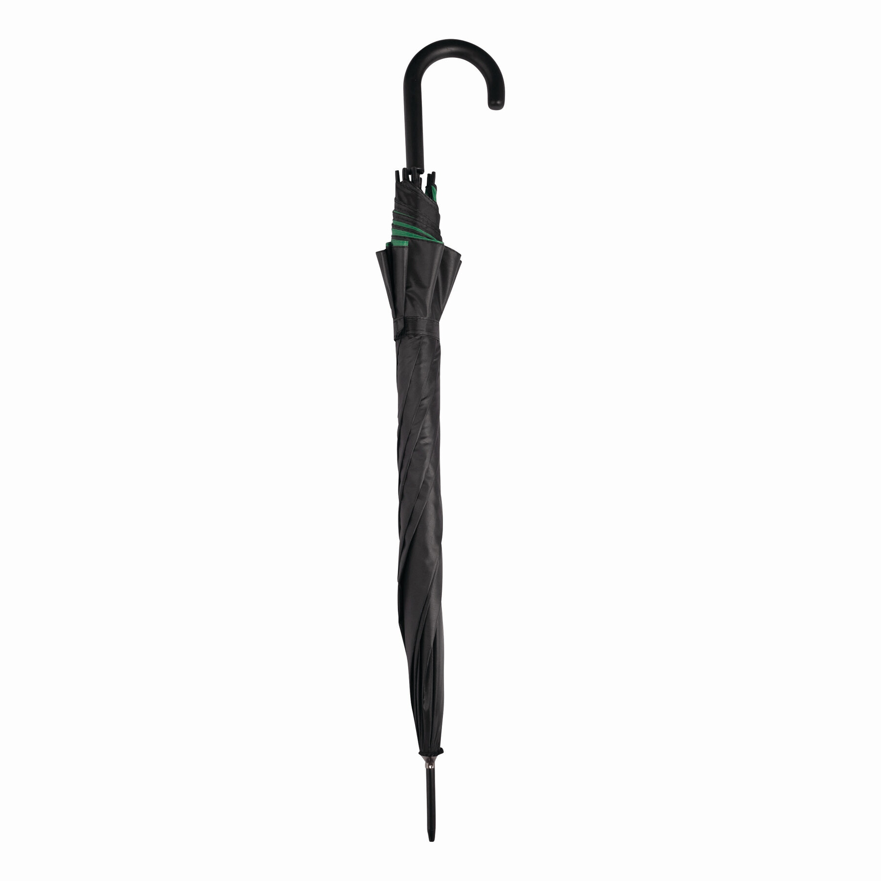 Automatik-Stockschirm DOUBLY, grün, schwarz