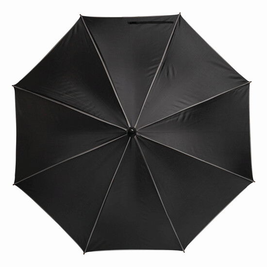 Automatik-Holzstockschirm WALTZ, grau, schwarz