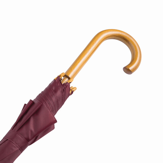 Automatik-Holzstockschirm TANGO, bordeaux