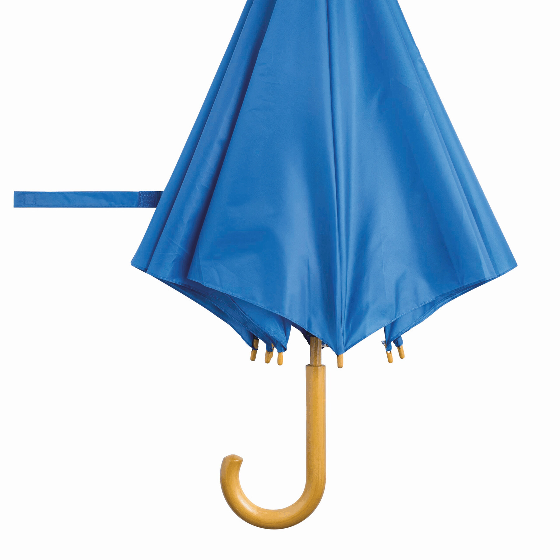 Automatik-Holzstockschirm TANGO, royalblau