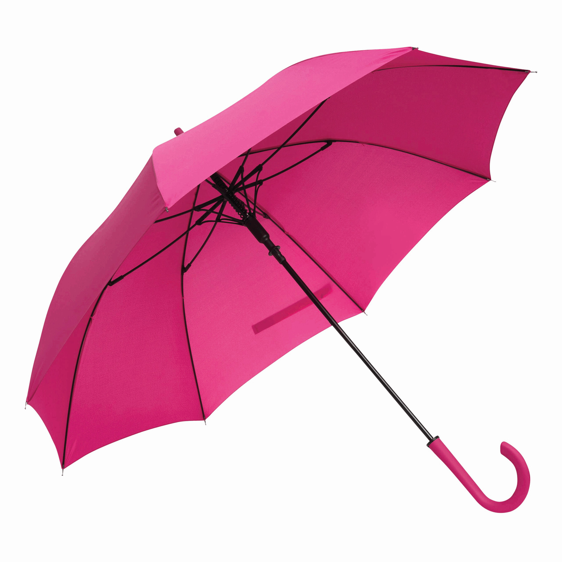 Automatik-Stockschirm LAMBARDA, dunkelpink