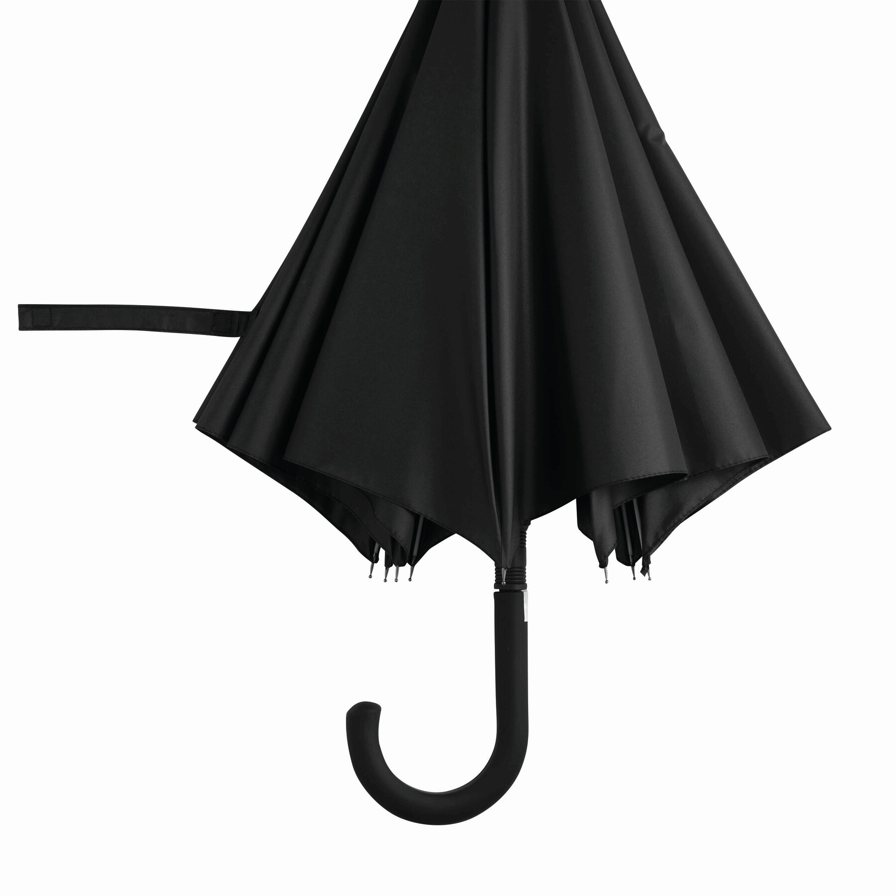 Automatik-Stockschirm CANCAN, schwarz, weiß