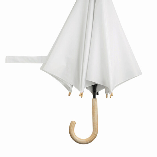 Automatik-Stockschirm LIPSI, weiß