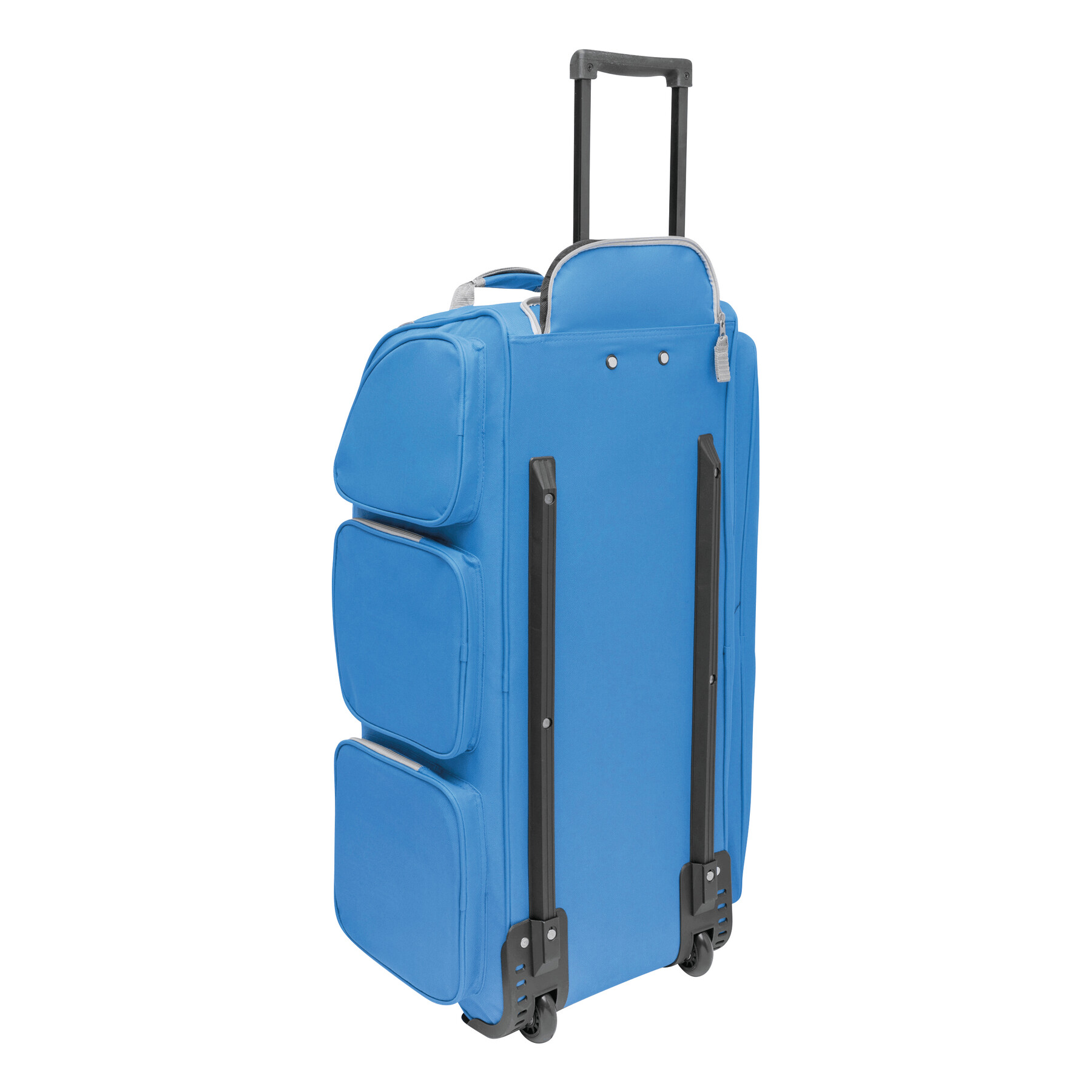 Trolley-Reisetasche 9P, blau, grau