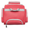 Trolley-Reisetasche 9P, grau, rot