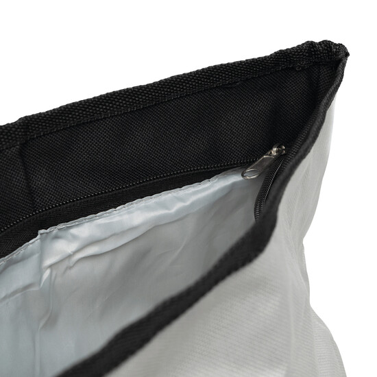 Fahrradtasche BIKE MATE, grau, schwarz