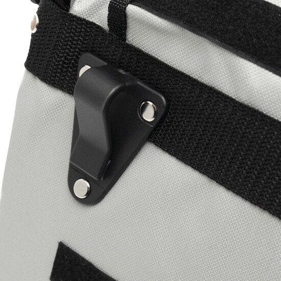 Fahrradtasche BIKE MATE, grau, schwarz