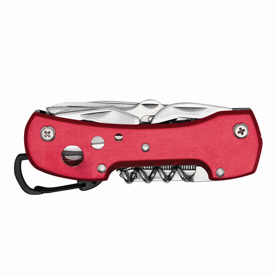 Taschenmesser STRONG HELPER, 12-teilig, rot