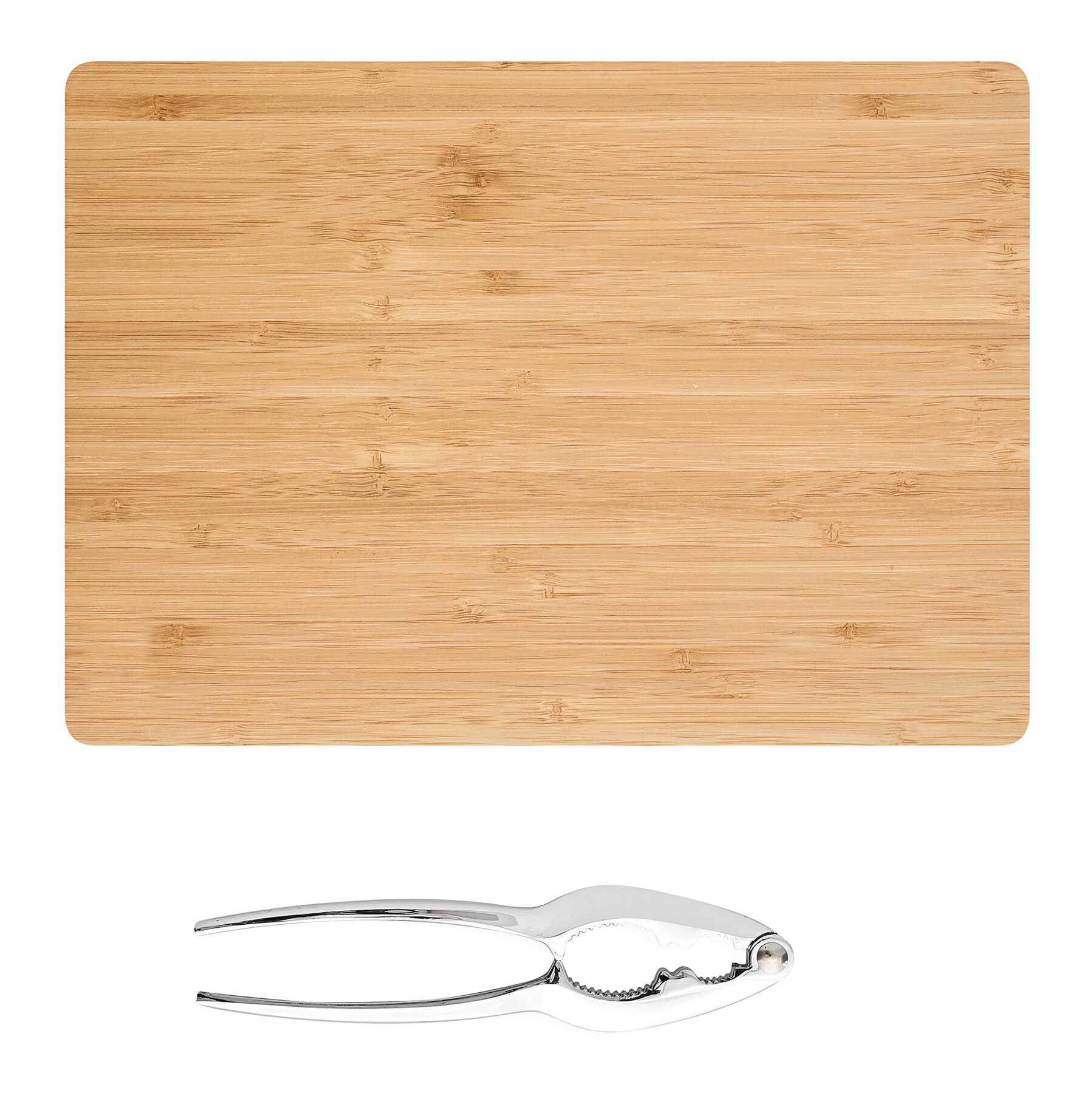 Nussknacker-Set KNACK, braun, silber