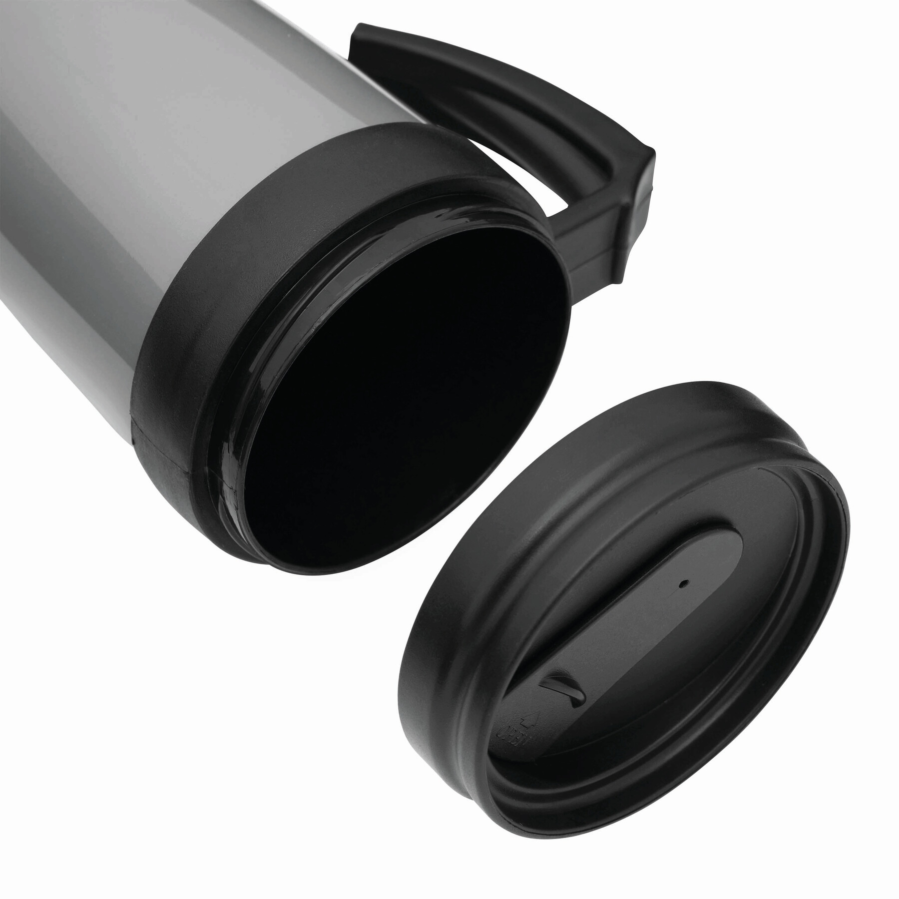 Trinkbecher WARM-UP, grau