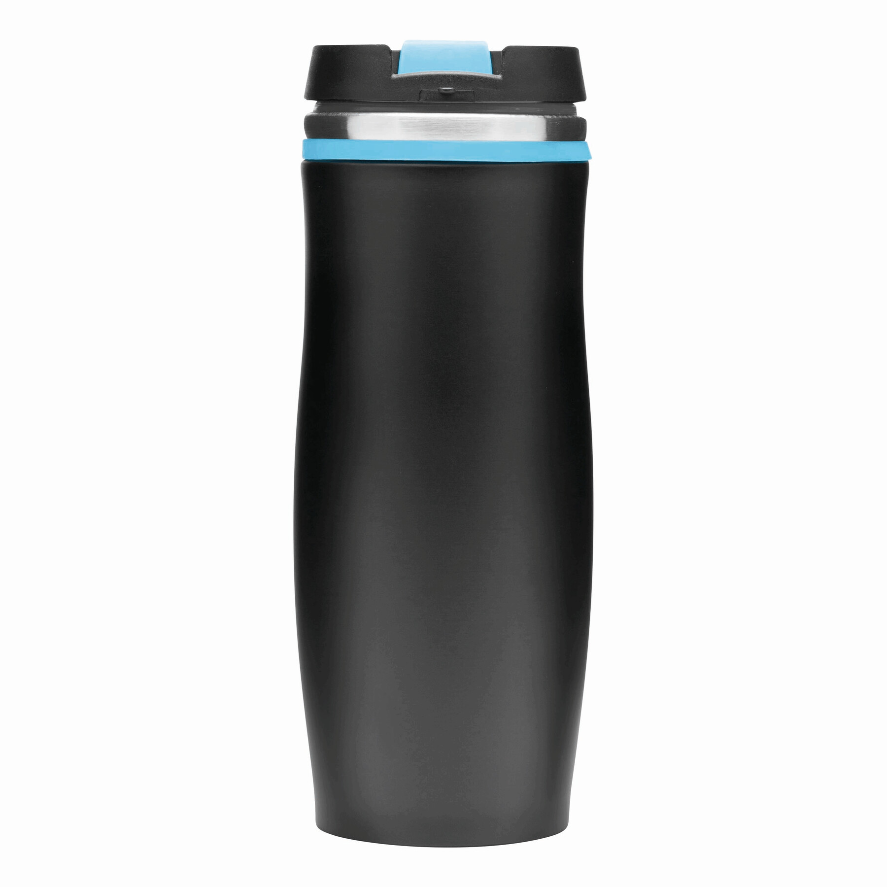 Isolierbecher DARK CREMA, blau, schwarz