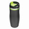 Isolierbecher DARK CREMA, grün, schwarz
