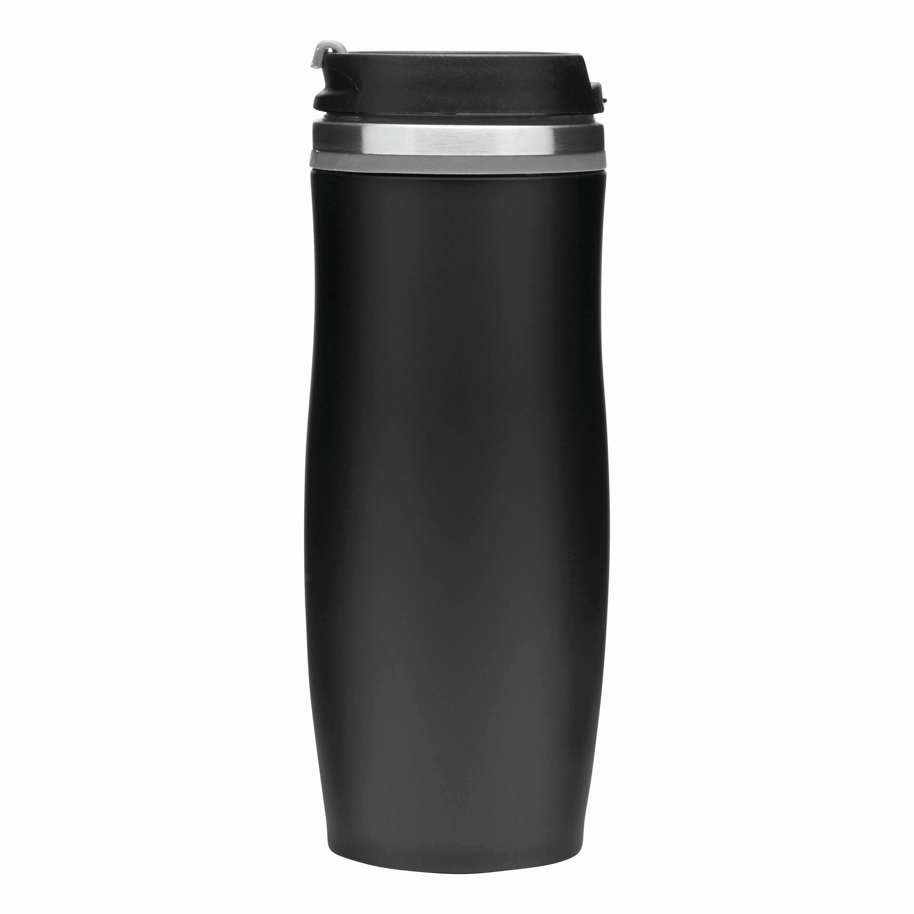 Isolierbecher DARK CREMA, grau, schwarz