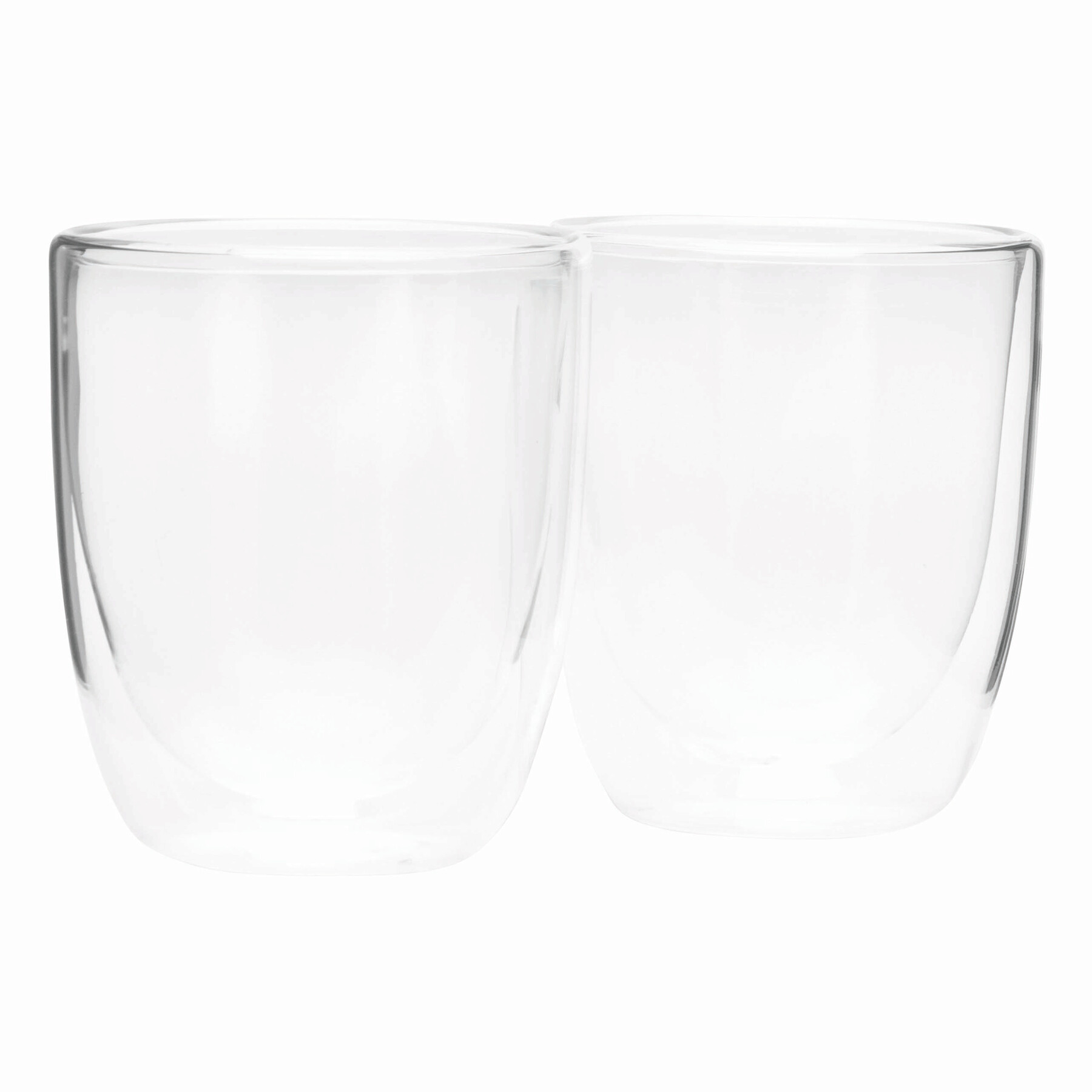 Gläser-Set DRINK LINE L, doppelwandig, transparent