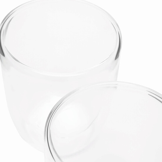 Gläser-Set DRINK LINE L, doppelwandig, transparent