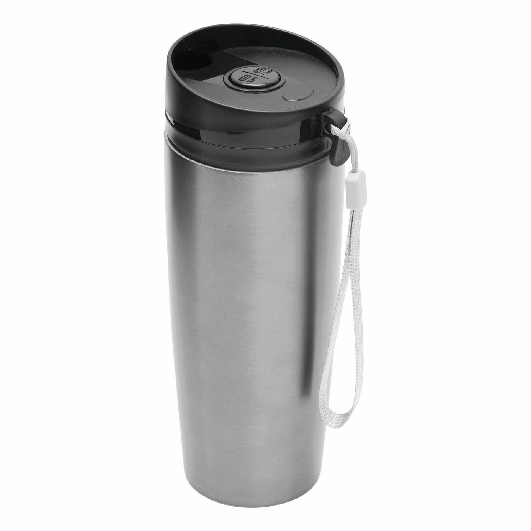 Isolierbecher EARLY MORNING, doppelwandig, anthrazit