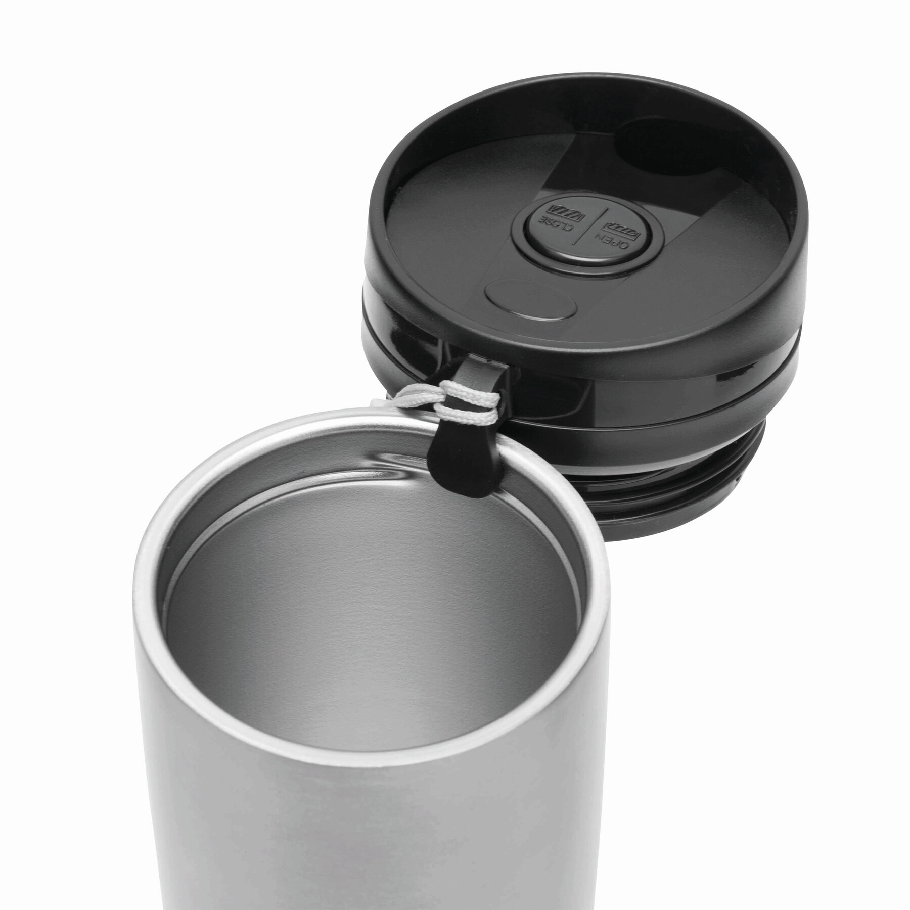 Isolierbecher EARLY MORNING, doppelwandig, anthrazit