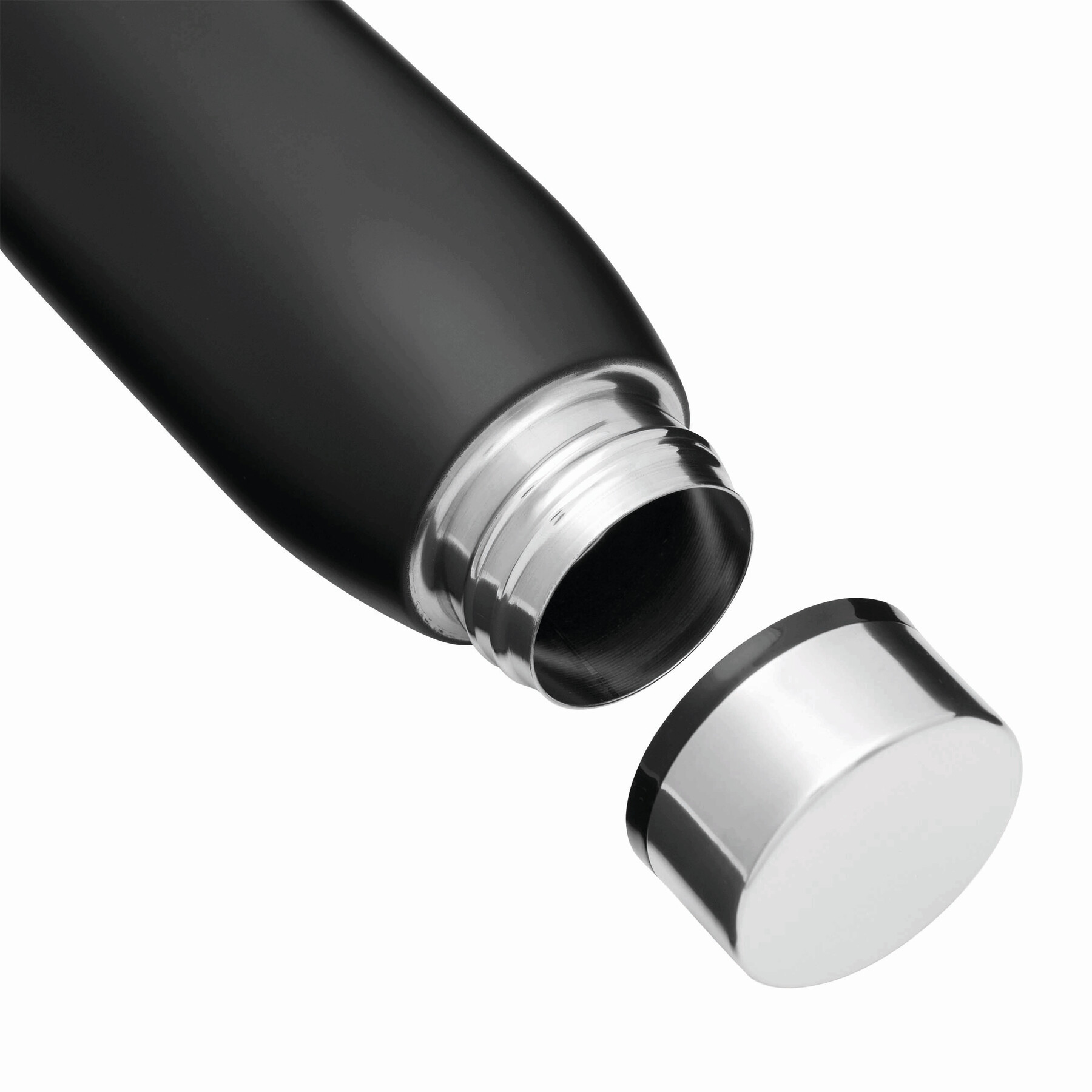 Vakuum-Isolierkanne MUSCULAR, schwarz