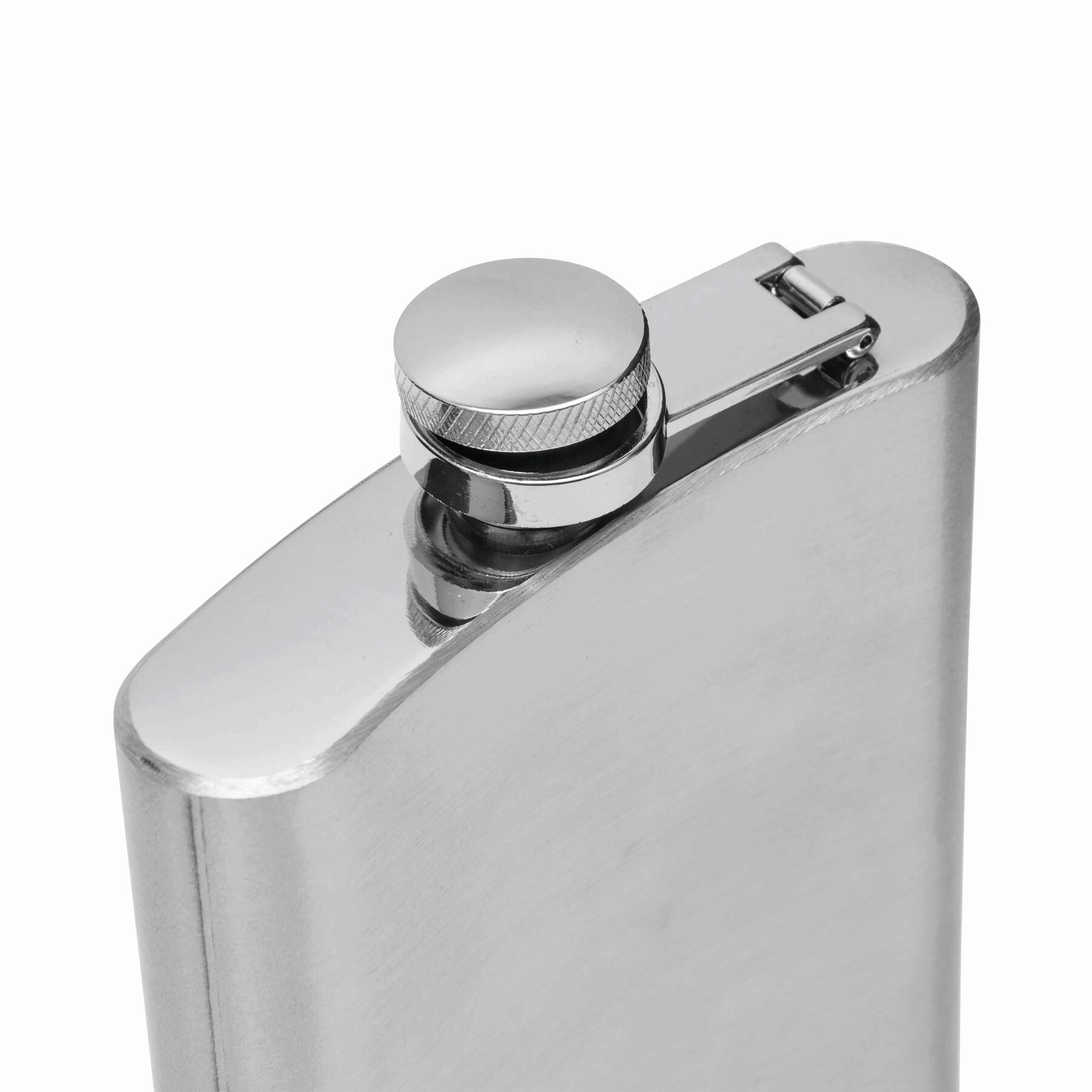 Flachmann-Set GENTLEMAN, schwarz, silber