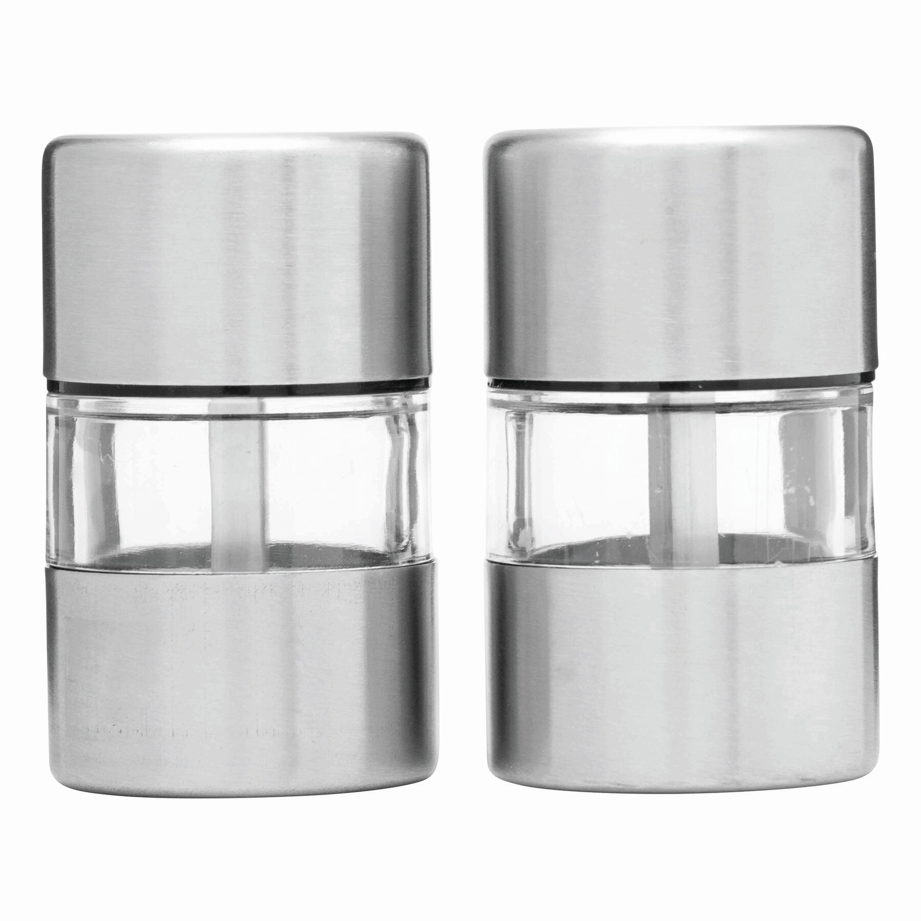 Salz- und Pfefferstreuer-Set SPICE FLAVOUR, silber